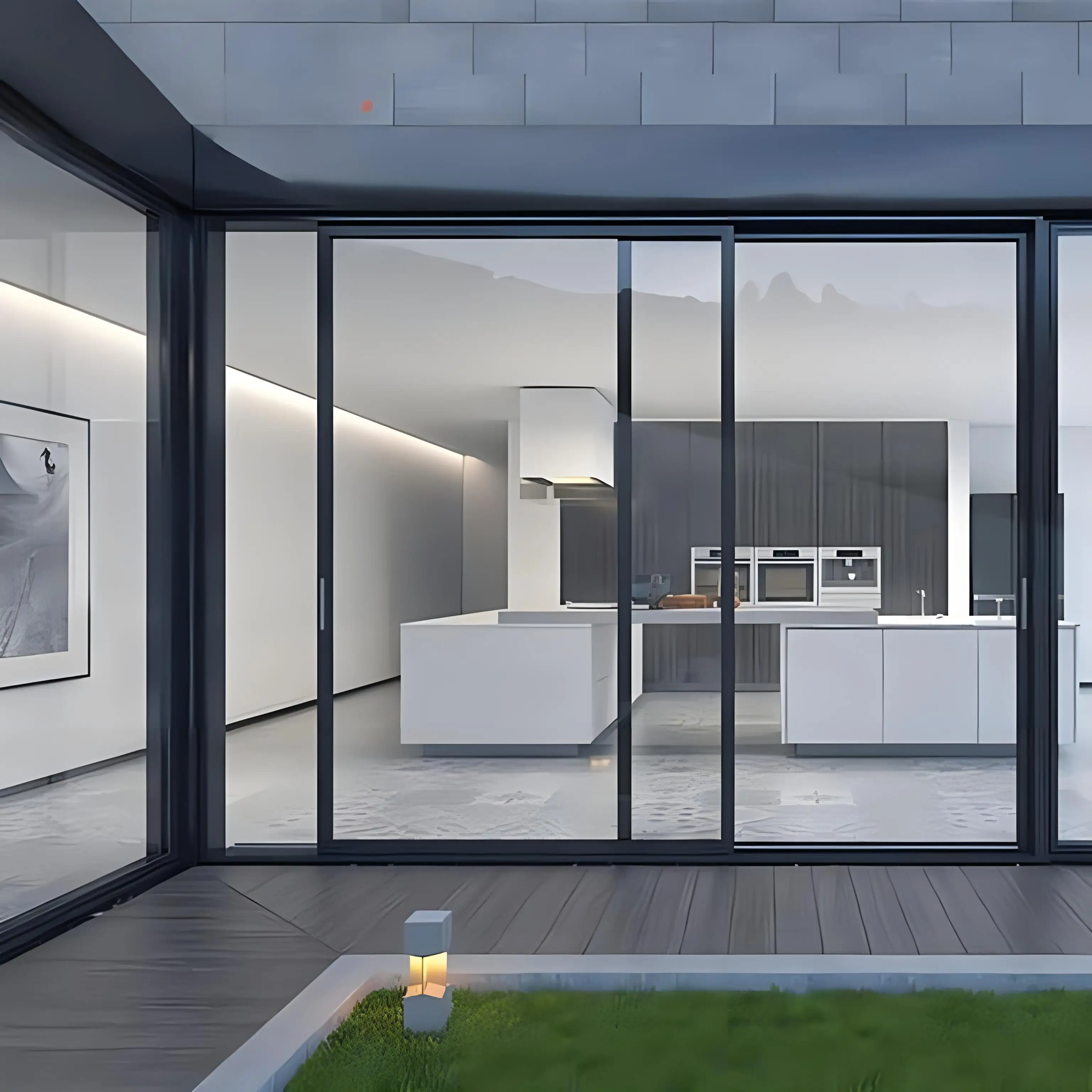 Heavy Duty Sliding Doors,Balcony Sliding Doors,Open Family Glass