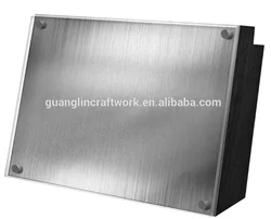 Складной магнитный держатель для ножей из нержавеющей стали и дерева