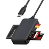 black Typec20 all-in-one card reader-pearlescent bag packaging