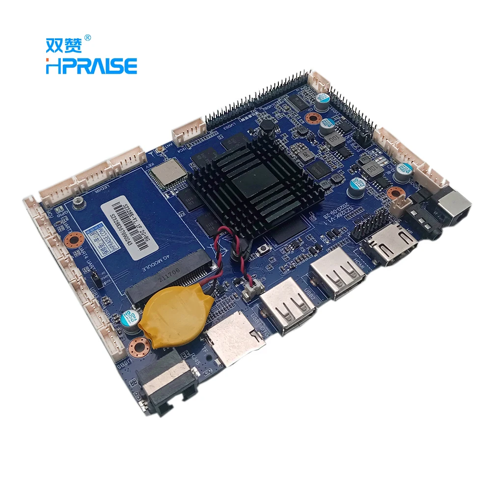 RK3288 Industrial Embedded Single Board Computer Combo Android PC Motherboard with Processor