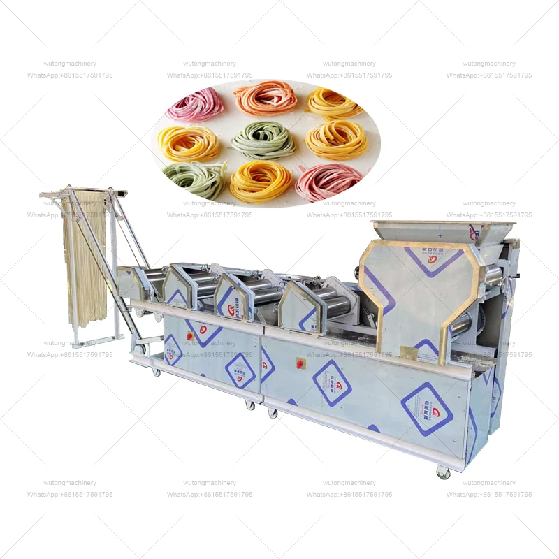 Automated Udon Japanese Ramen Noodle Making Machine Cup Noodle Cutter Semi Automatic Non Fried Instant Noodles Production Line