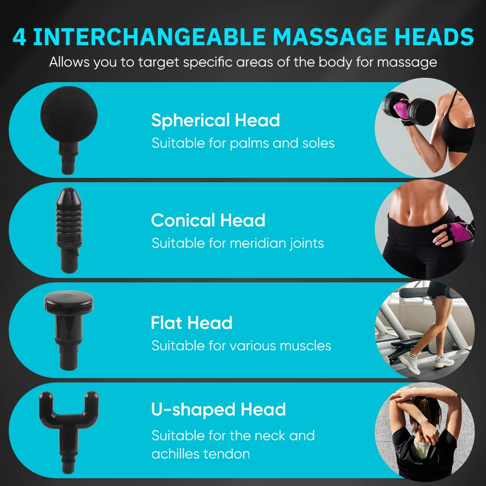 Back Neck Shoulder Foot Muscle Relieve Mini Massage Gun Electric