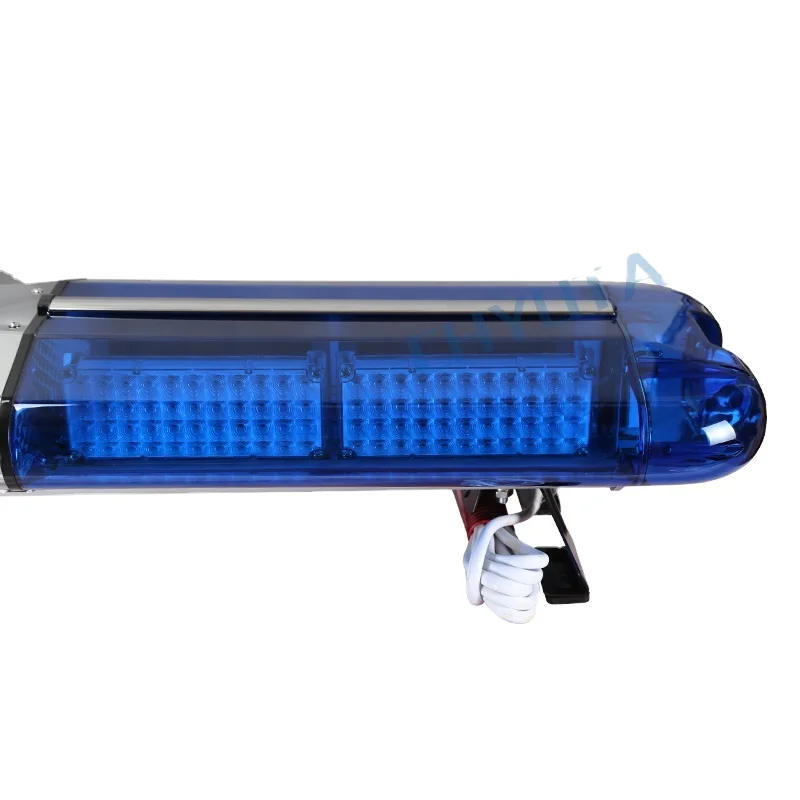 Blue Strobe Aurora Led Flashing Warning Ambulance Led Light bar for Emergency Vehicle with Siren Speaker 2023 Ambulance Siren