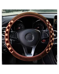 Funda De Volante Elástica En V Con Tejido Suave Y Cálido N 2