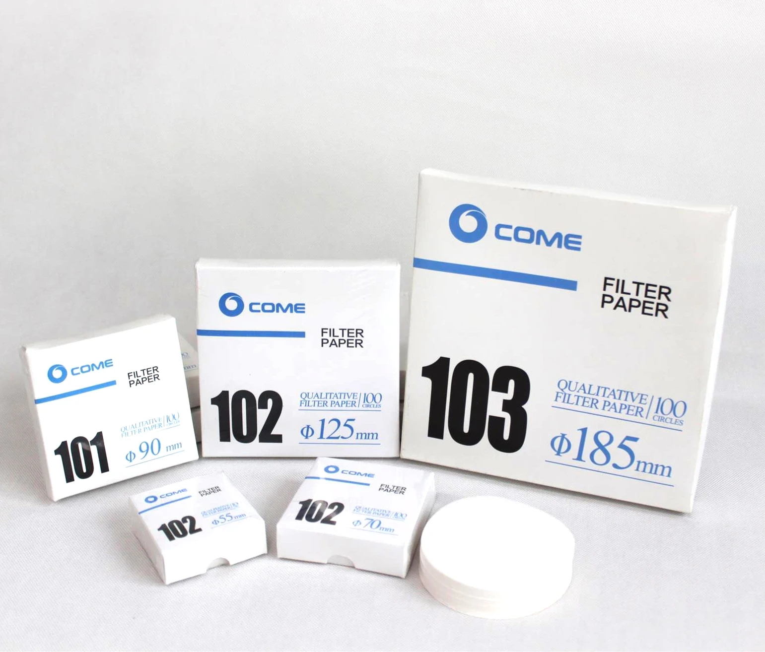 Qualitative Cellulose Hydrophobic Circle 185mm Filter Paper Replacement of Cytiva Filter Paper