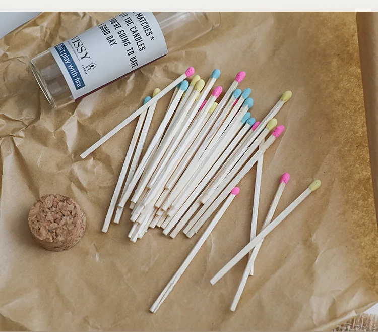 Matches Disposable Bulk Matches Wholesale Customizable Matchbox 10cm