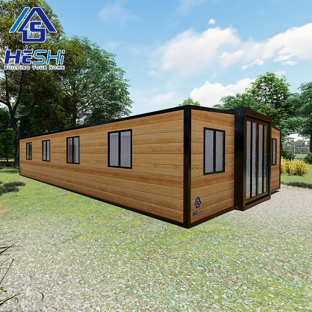 Insulated 40Ft 20Ft Prefabricated Mobile Living Container Expandable House 2 3 4 5 Bedroom Prefab Villa Portable Home