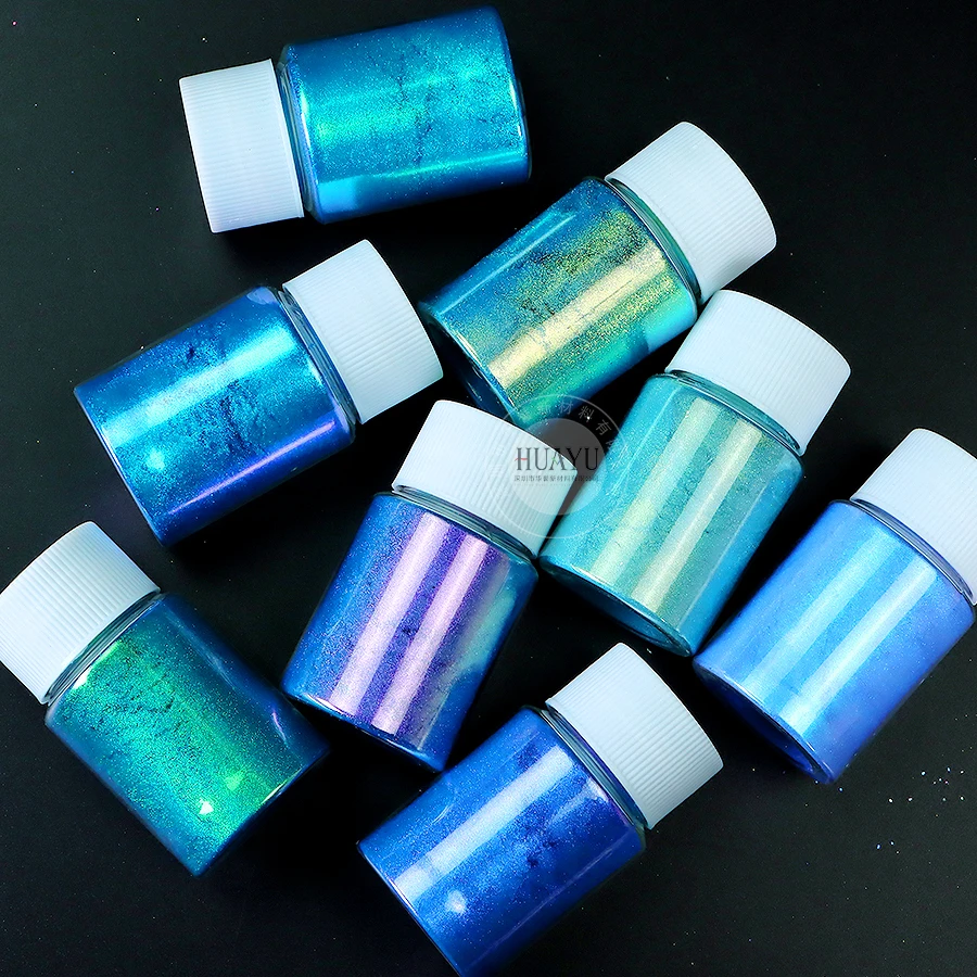 Holographic Chameleon Eye Pigment Aurora Chameleon Pigment Powder ...