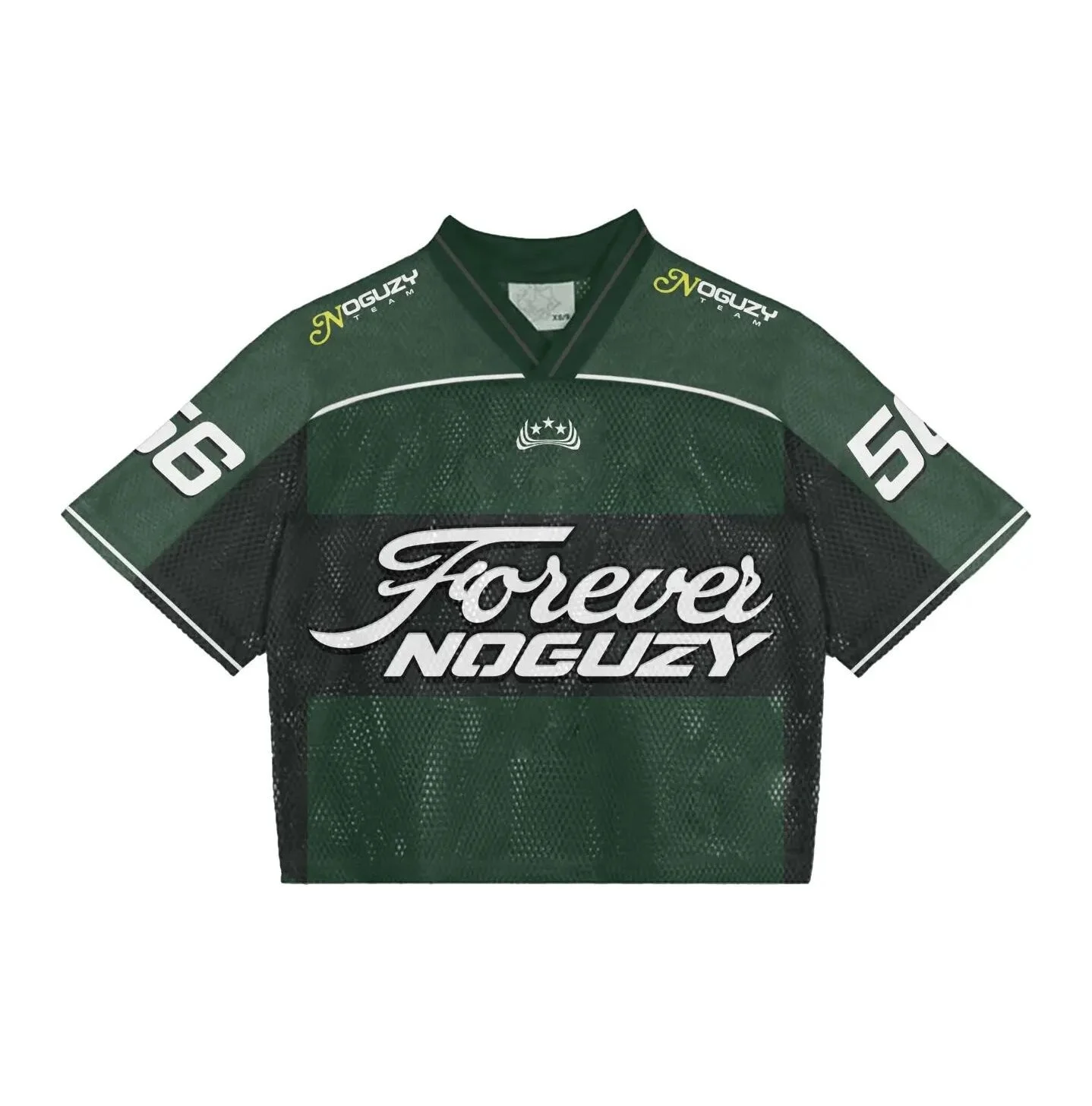 Custom Streetwear Design Classic V Neck Screen Print Cropped Retro Mesh Foot Ball Baseball Soccer Football Jersey Shirts for Men gallery 3