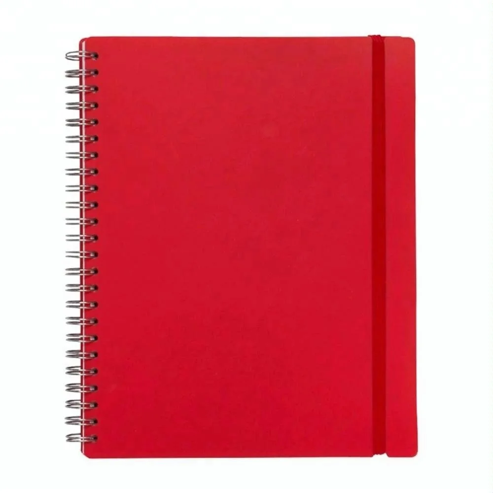 Wholesale Custom Paper Spiral Binder Printed Notebook