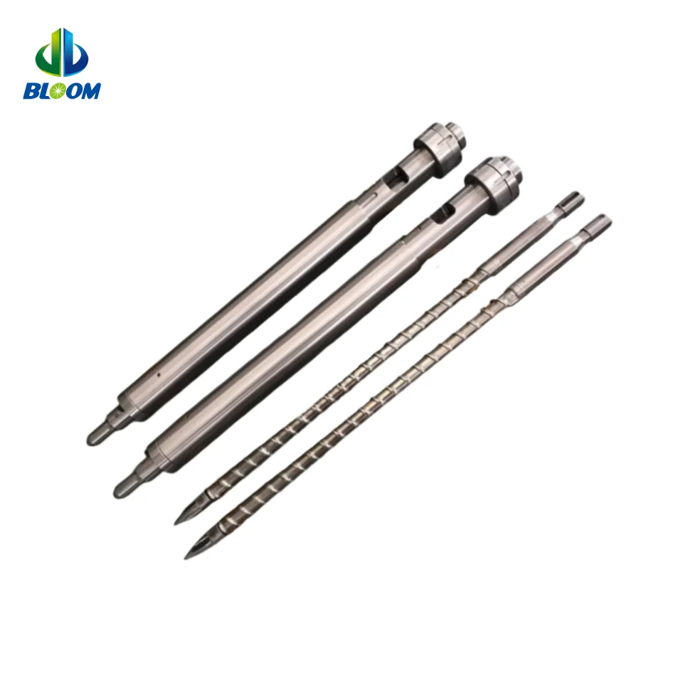 Refurbishment Plastic Extruder Parts Nitriding Treatment Single Screw and Barrel for PE  Hard Scrap