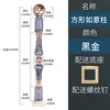Black gold square ruyi pillar 304