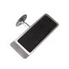 silver metal shoe rack