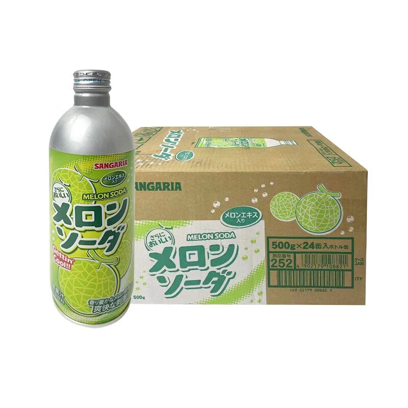 サンガリア⭐︎ 楽天市場】はじけてメロンソーダ 250g 30缶 サンガリア : よろずやマルシェ