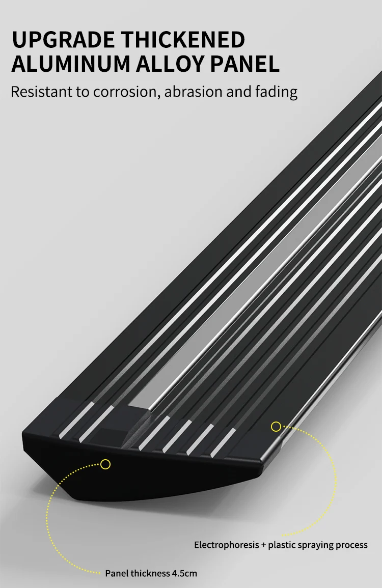 Automobile Electric Pedal  Aluminum Running Board Automatic Telescopic Pedal  for BYD Tang EV Electric Side Step factory