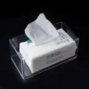 Transparent 26cm tissue box