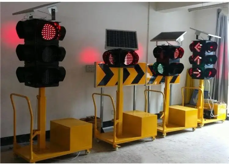 Dynamic LED Pedestrian Traffic Light Durable Portable