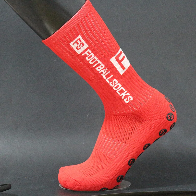 Grip Soccer Socks - No slip, Perfect Grip Red/Yellow Socks – Sarson Sports  USA, Inc.