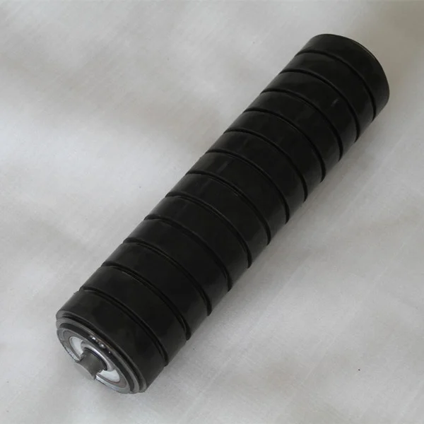Belt Conveyor Flame Retardant Buffer Impact Idler Roller