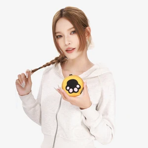 NOXXON Mini Coin Bag Custom Embroidery Small Hanging Jewelry Nylon Bag Cute Keychain Wristlet Coin Purse