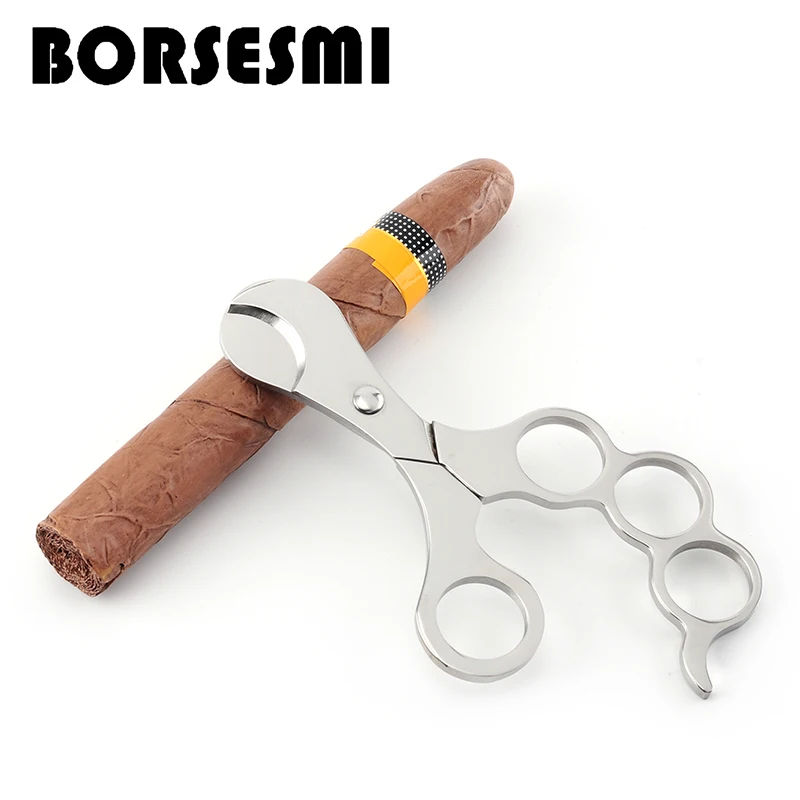 scissors cigarette Latest Cigar Scissors Cigarette Knife Portable Hand Tobacco Cutter Metal  Smoking Accessories Stainless Steel Cigar Cutter
