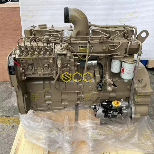 Original Engine Brand New 6C-8.3 6C8.3 Engine Assy for HyundaiI R300LC-9S Excavator Loader Bulldozer Engine Assembly