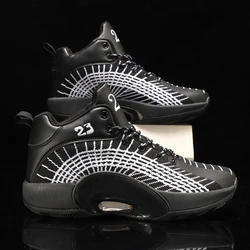 Wholesales OEM High Top Basketball Shoes Men Non-Slip Basketball Sneaker High Quality