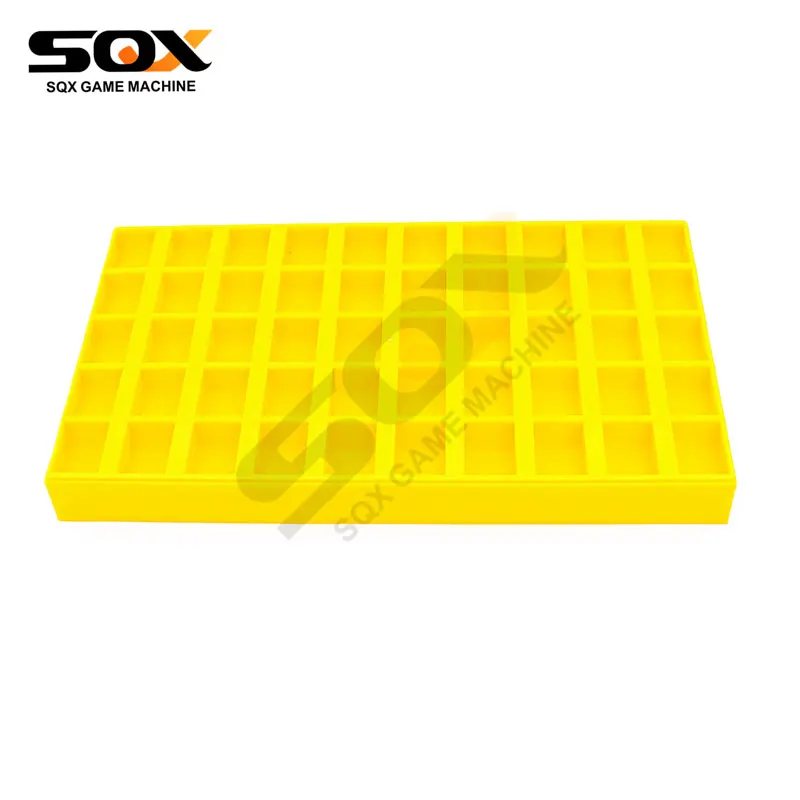 Machine Money Box Square Plastic square Plastic Coin Tray Token Game Machine Coin Box 500 Pcs ...
