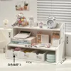 Large white countertop storage boxes *3