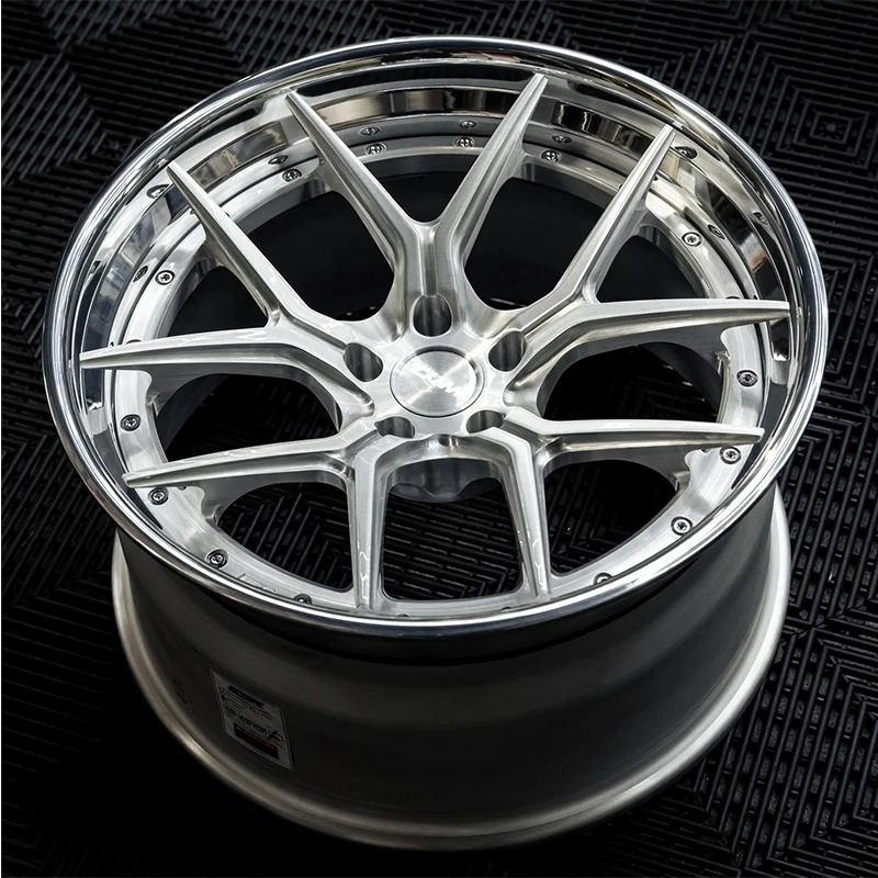 Chrome 2PIECES High Polishing Forged Aluminum Wheels 19 20 21 22 24 26 Inch 2-Pieces 5x114.3 5x112