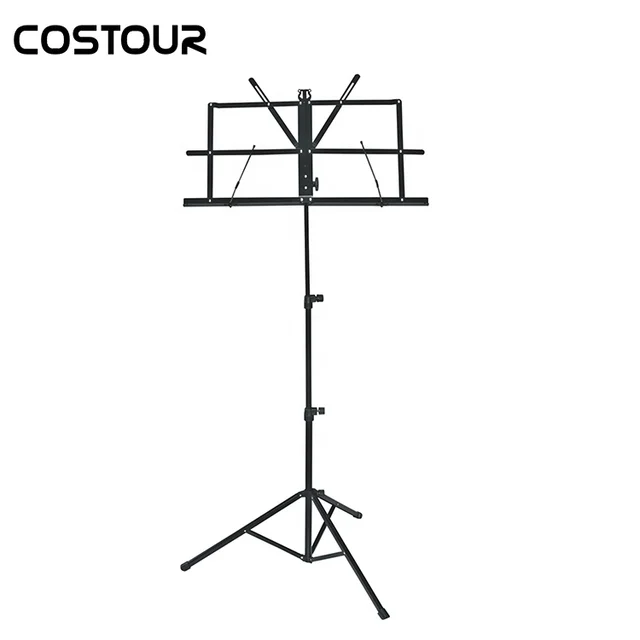 Portable Adjustable Music Stand With Bag For Instrumental Performance