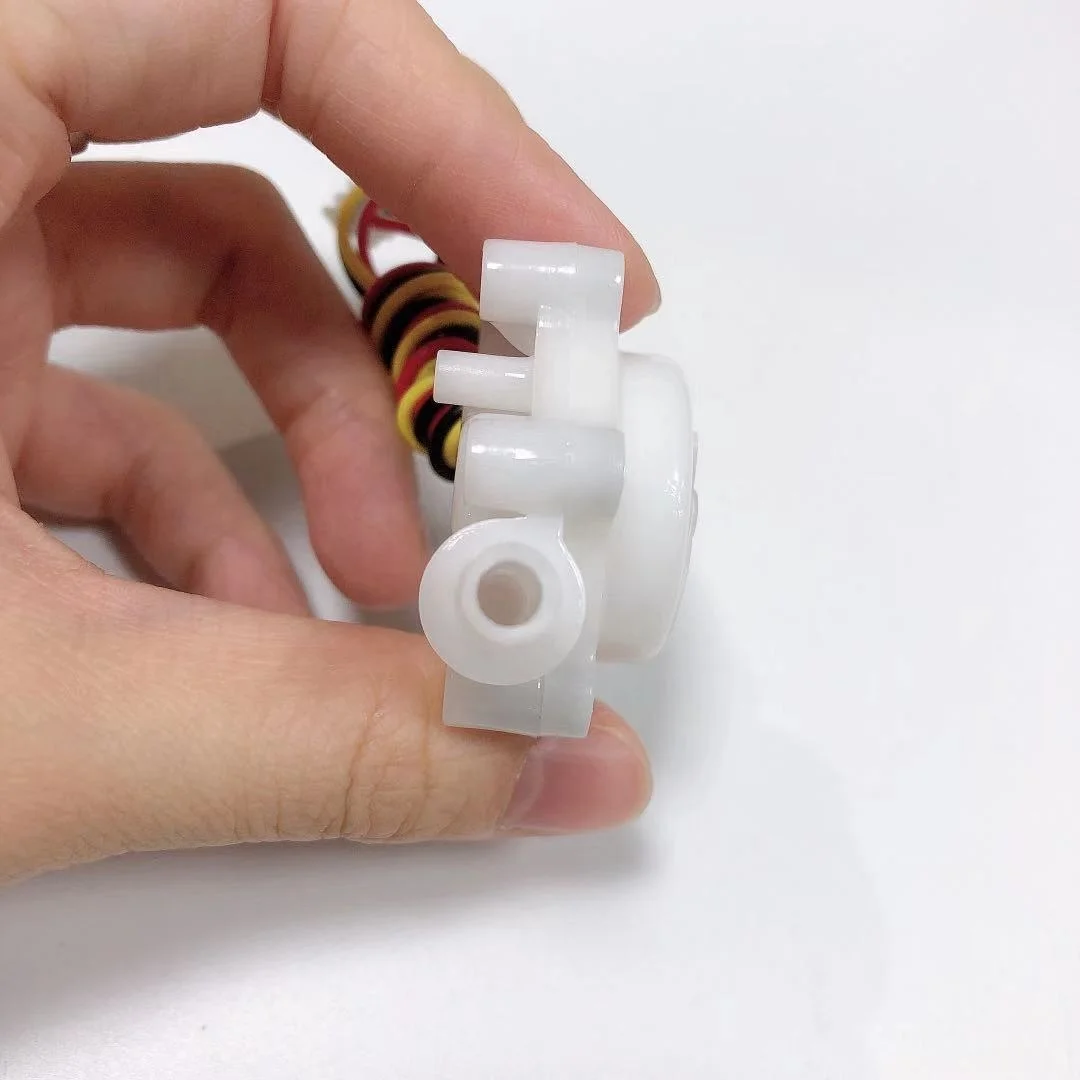 Food Grade POM Flow Sensor 0.15-1.5L/min Hall Effect Water Flow Sensor Flowmeter for Water Dispensers Coffee Machines