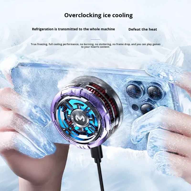Memo Mimo CX08 - High-Power AI Magnetic Back Clip Cooler
