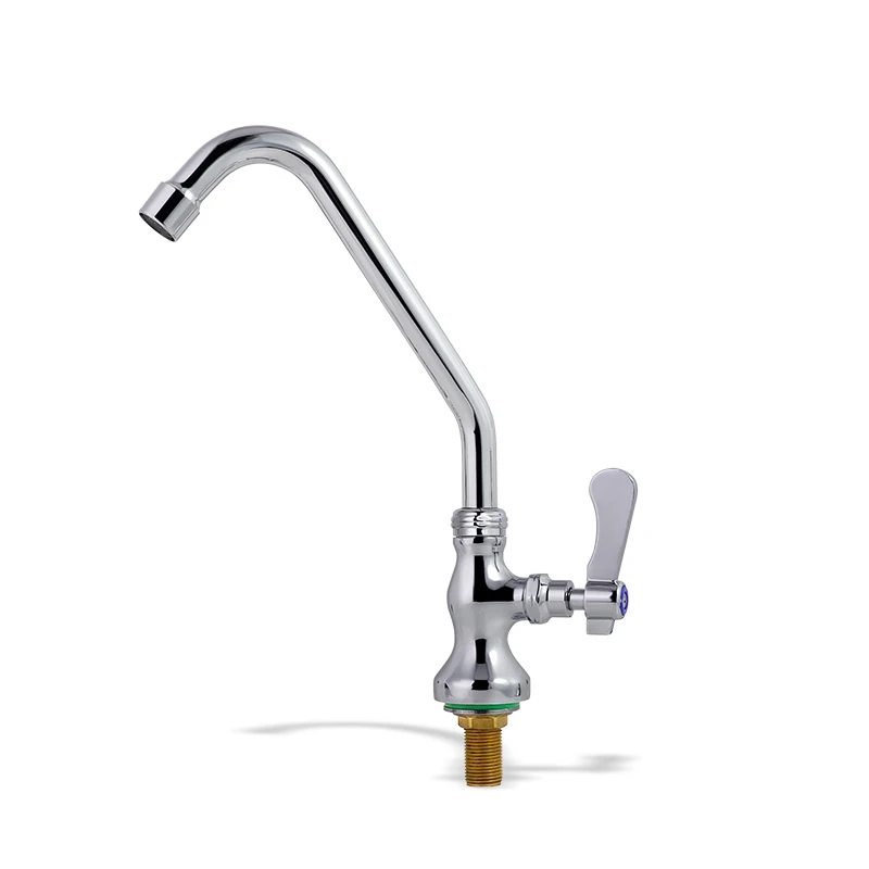 European Retro Single Handle Kitchen Faucet Basin Modern Brass SUS304 Sink Taps Faucet French Style for Commercial Kitchen Use manufacture