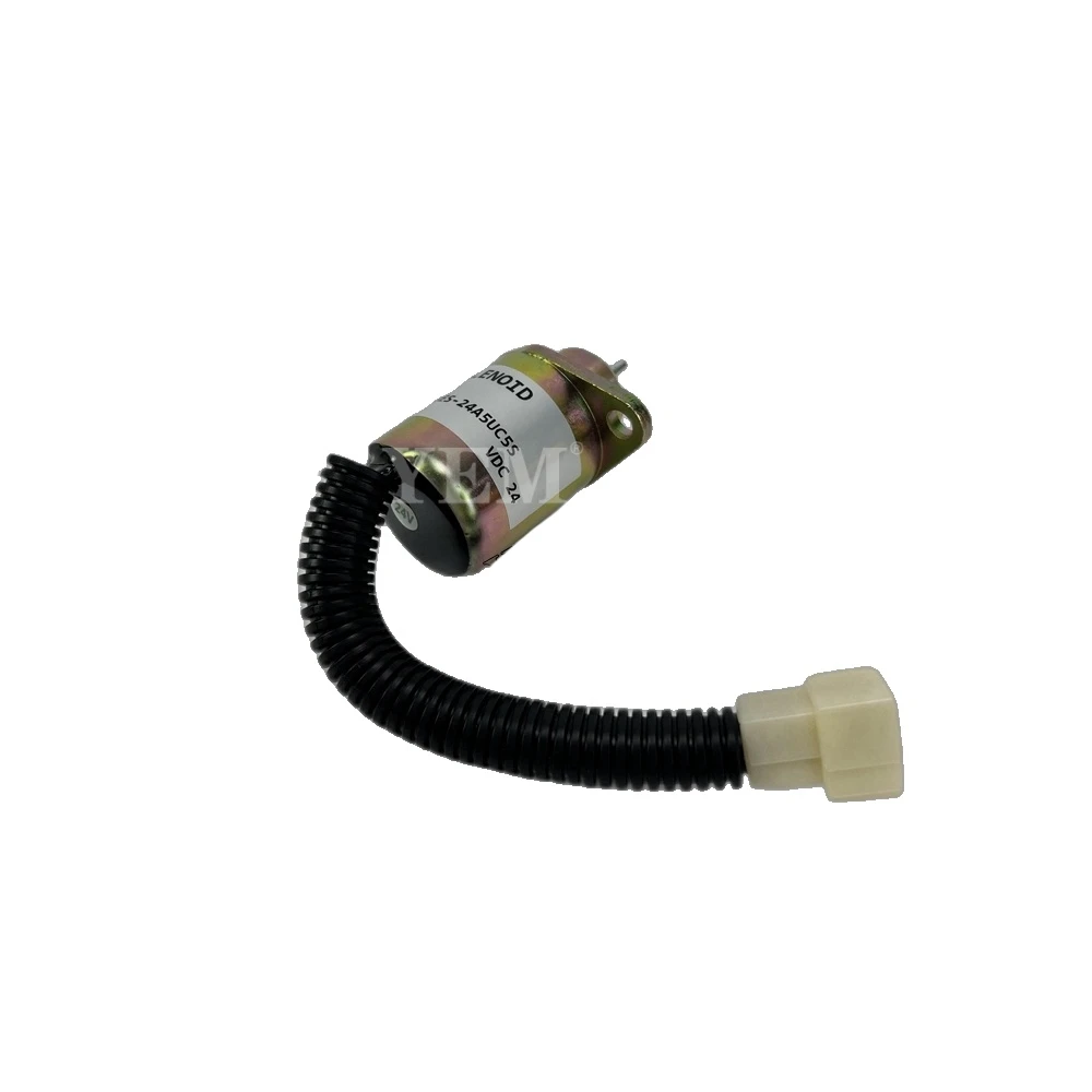 For Kubota D1005 24V Solenoid Valve YK180B-24V 1503ES-24A5UC5S 17454-60010 SA-4569-T Engine Repair Kit