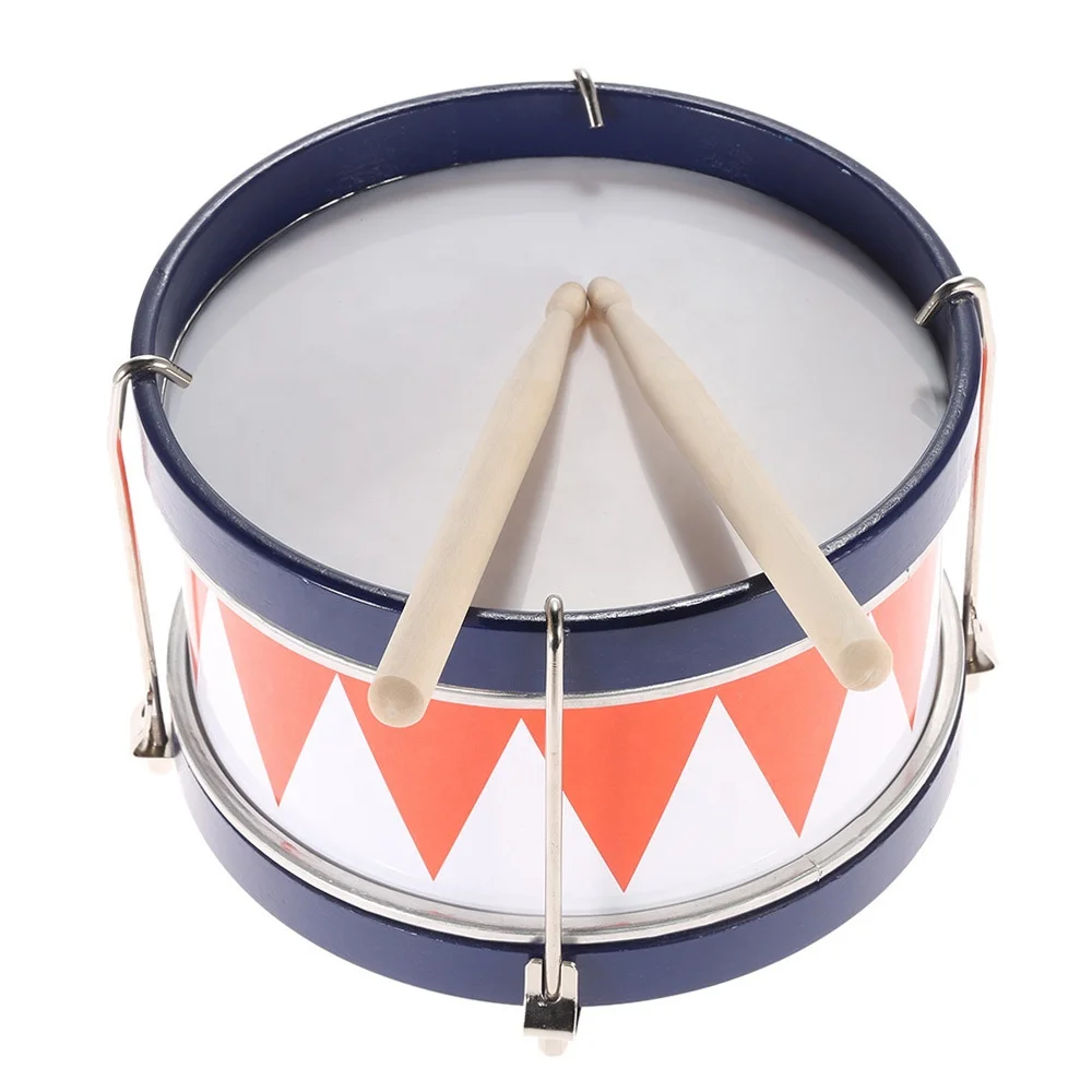 Hot Selling Marching Drum Musical Instrument Drum Wooden Hand Drum Musical Toy