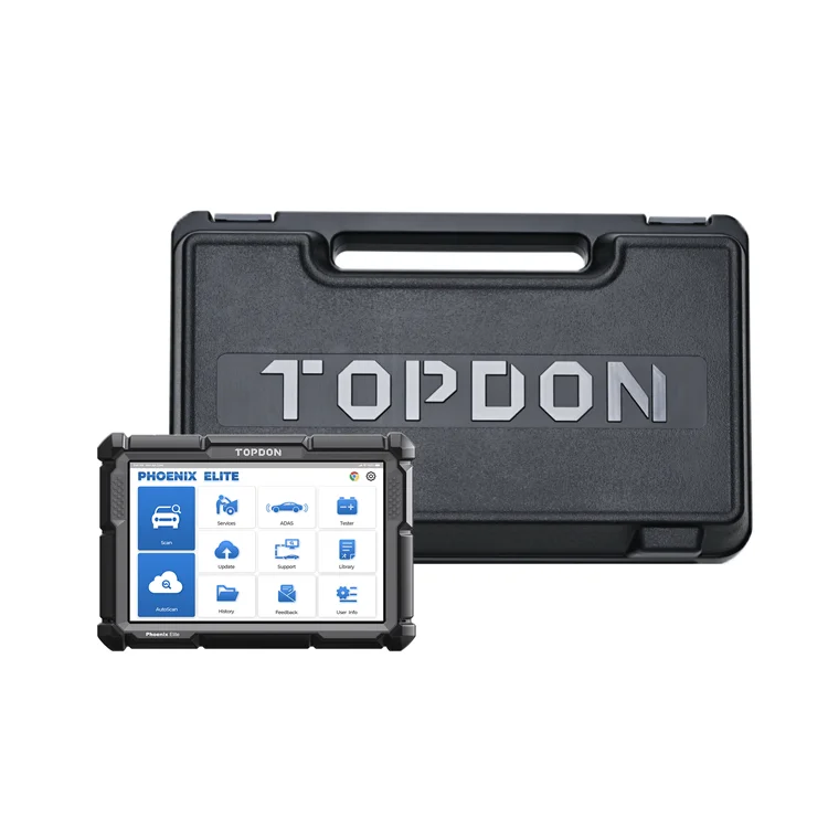TOPDON Phoenix Elite Ecu Programming Obd2 Scanner Automotive Vehicle Diagnostic Machine Auto Car Diagnostic Tool for All Cars