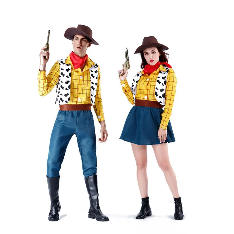 Woody And Jessie Cosplay Adult Toy Story Jessie Costume 2024