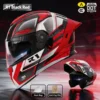 911 reveal helmet-r1 black red-3cdot double certification