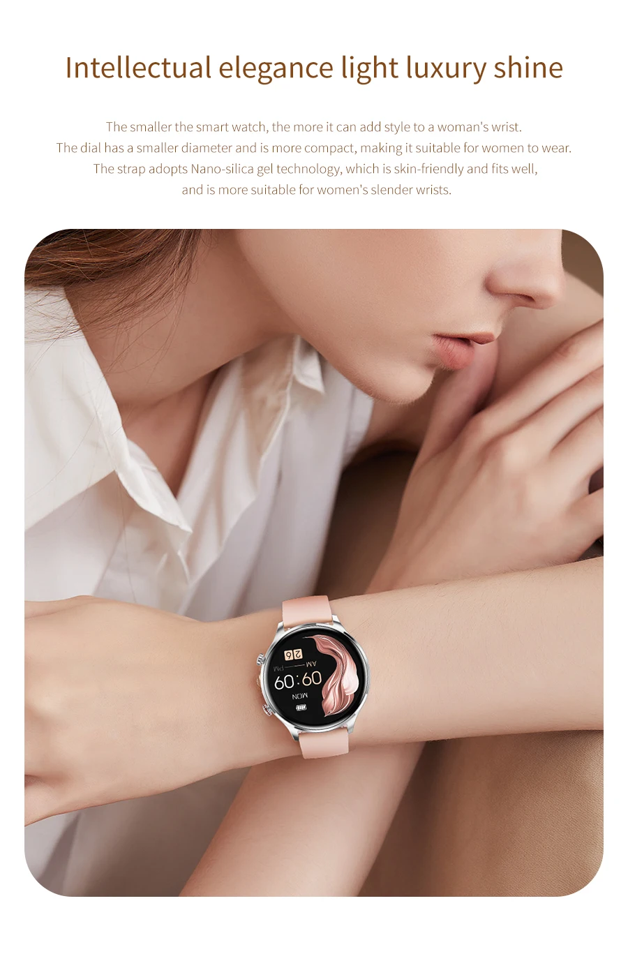 If you are searching for a supplier of a product with perfect quality control and highly competitive prices, which gives you an advantage in expanding your local market, then contact us now!  Competitive suppliers of  2026 AK50 Women Smart Watch BT Call 1.32Inch IP67 Waterproof Fitness Tracker Relojes Health Sport Smartwatch for Ladies