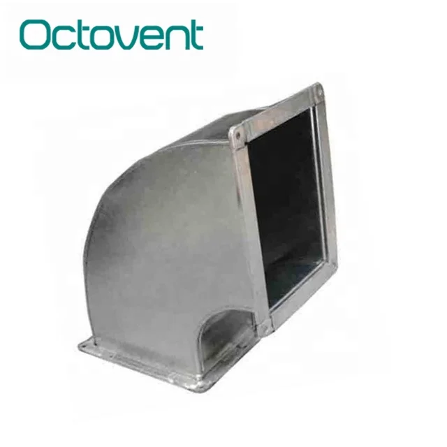 Sistema HVAC Conducto Rectangular de Aire Acondicionado Fresco Conducto