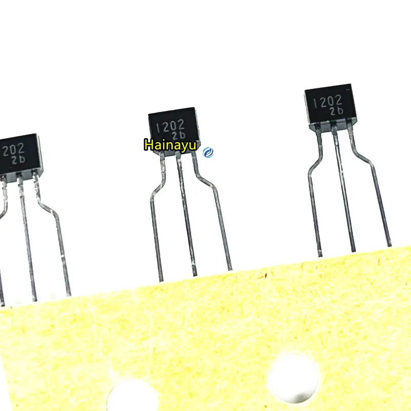 Hainayu   electronic component chip IC RN1202 screen printing 1202 directly inserted into TO-92S NPN transistor triode 1202 12O2