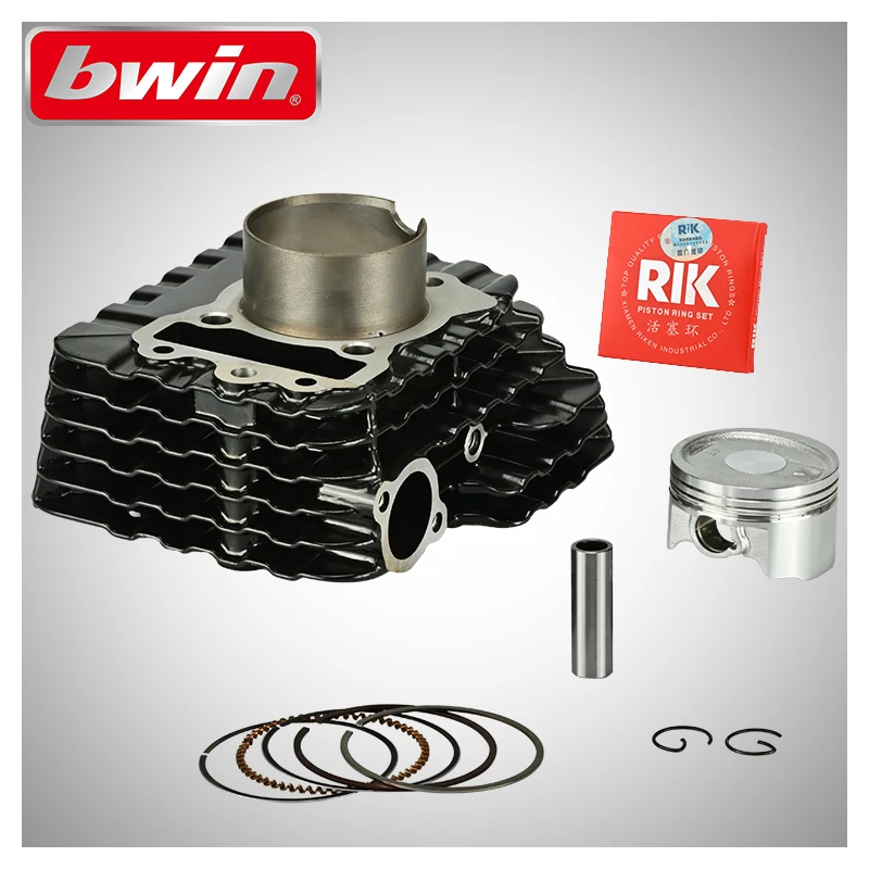 Discover 150 56mm 150cc OEM Four Stroke Aluminum Spare Parts Piston Ring  Assly Motorcycle Cylinder Block Kits for BAJAJ