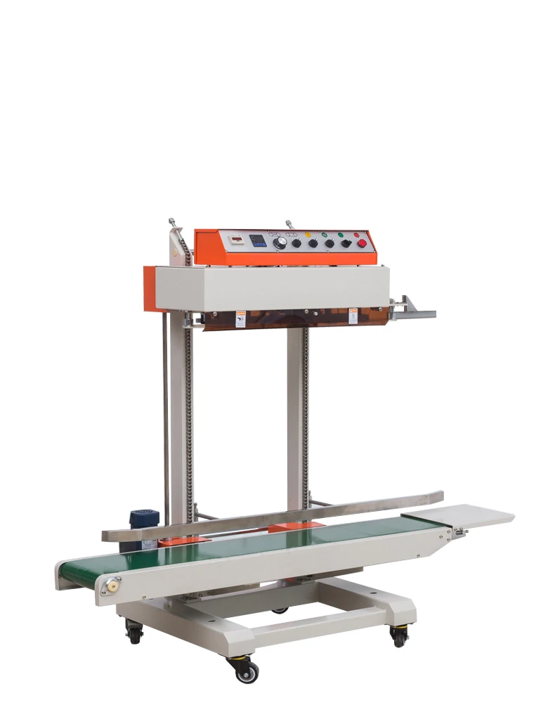Qlf1680 Factory Supply Vertical Continuous Band Pouch Sealing Machine