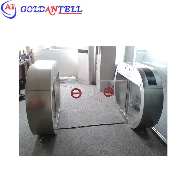 Access Control System Disabled Pedestrian Turnstile Gate