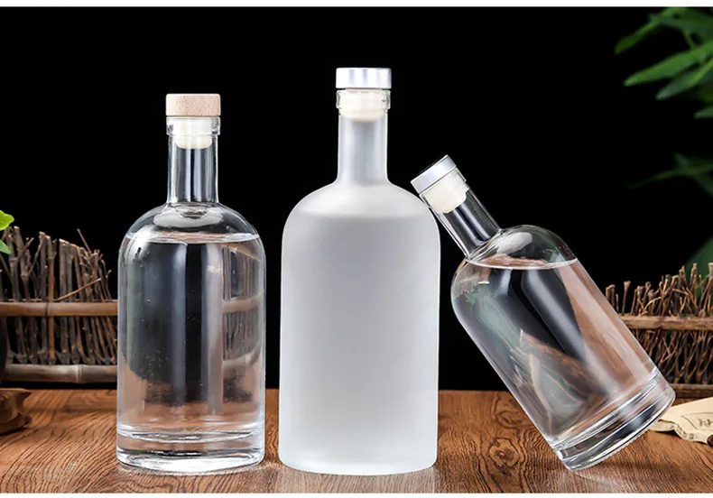 50m 100ml 200ml 375ml 500ml 750ml Wholesale Empty Liquor Glass Bottles