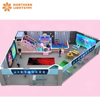 Family Play Center for 3-15-year-old children custom indoor playground equipment naughty castle soft play