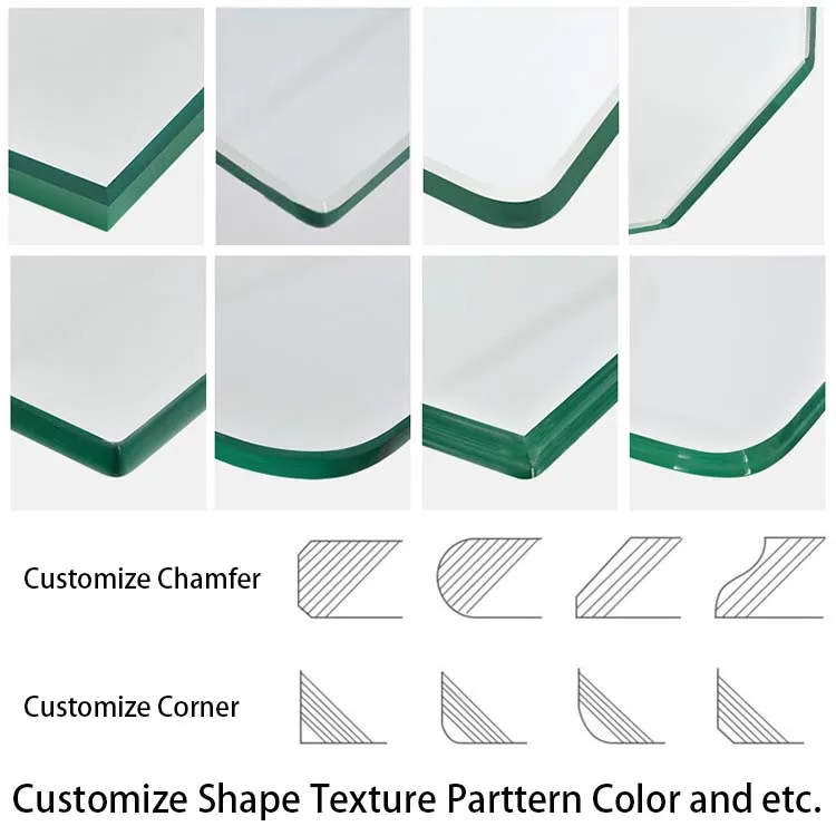 Hot Bending Glass Partition Wall Textured Kiln Cast Glass 3-19mm Decorative Tempered Hot Melt Glass Panel for Room Divider