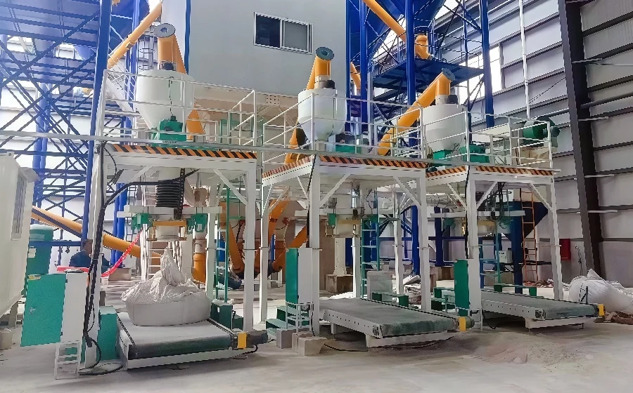 500kg 1000kg 2000kg Fibc Wood Pellet Bag Weighing Packing Machine Fertilizer Jumbo Bag Packaging Machine