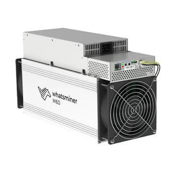 Whatsminer M60 3422W 172T 19.9W Details of WhatsMiner M60 BTC Miner SHA-256 MicroBT M60 BTC  With PSU